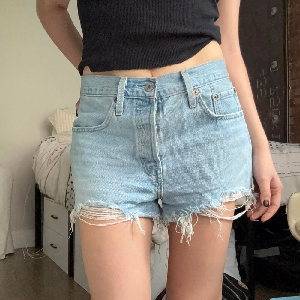 Levi-s Women's Blue Shorts